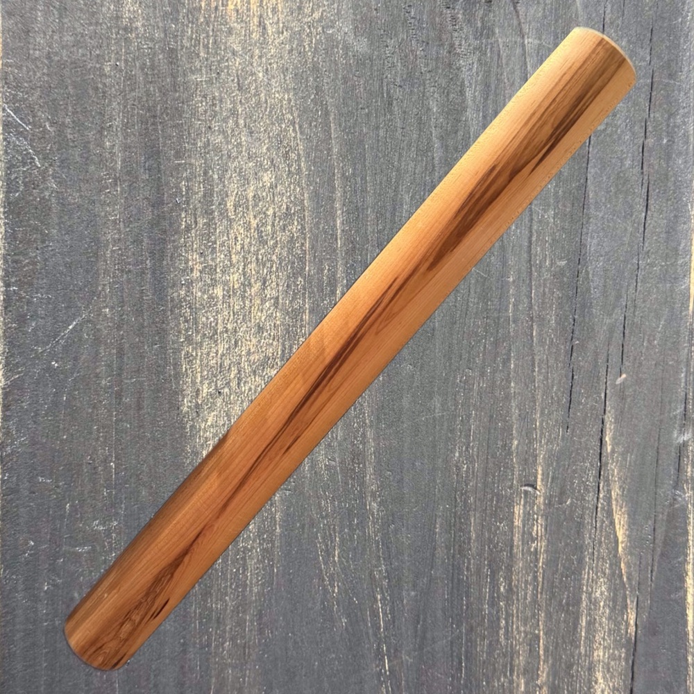 Straight Solid Hard Wood Rolling Pin